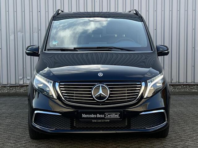 Mercedes-Benz EQV 300 L3 90 kWh Avantgarde Design- pakket | 7- pers. | Airmatic | 360 gr. camera | zwart leder | Distronic | 18"lmv | Navigatie | Elektr. voorstoelen met memory