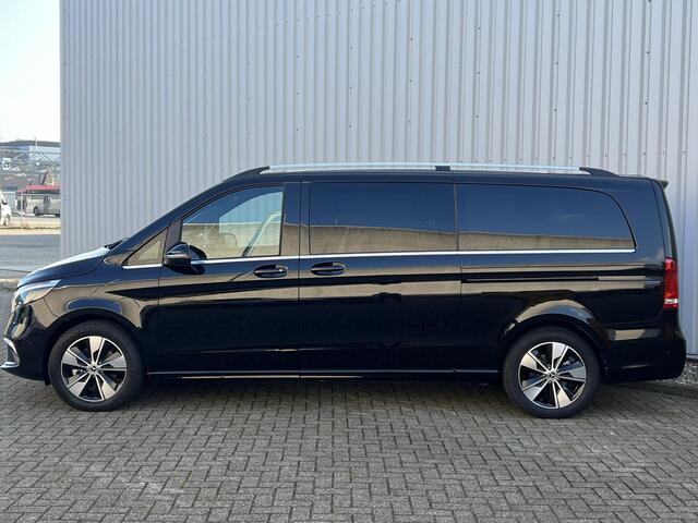Mercedes-Benz EQV 300 L3 90 kWh Avantgarde Design- pakket | 7- pers. | Airmatic | 360 gr. camera | zwart leder | Distronic | 18"lmv | Navigatie | Elektr. voorstoelen met memory