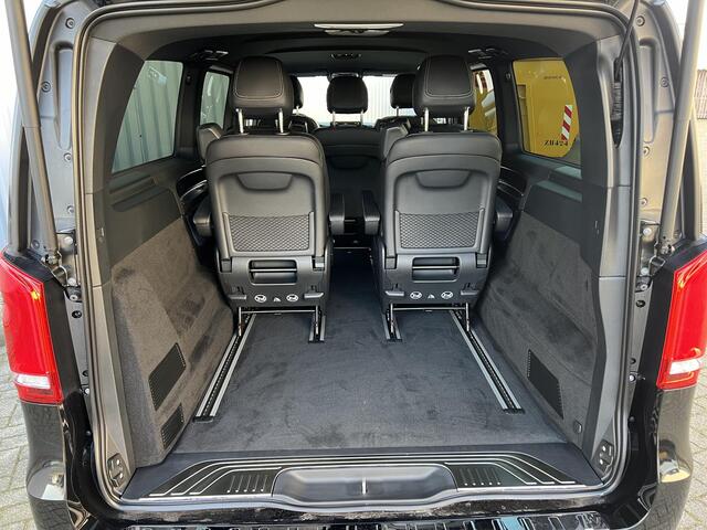 Mercedes-Benz EQV 300 L3 90 kWh Avantgarde Design- pakket | 7- pers. | Airmatic | 360 gr. camera | zwart leder | Distronic | 18"lmv | Navigatie | Elektr. voorstoelen met memory