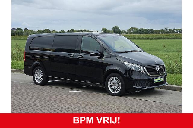 Mercedes-Benz EQV 300 L3 90kWh DC 8-Persoons Mbux + Navi Elektrische-Zijdeuren LED Bumpers-Kleur!
