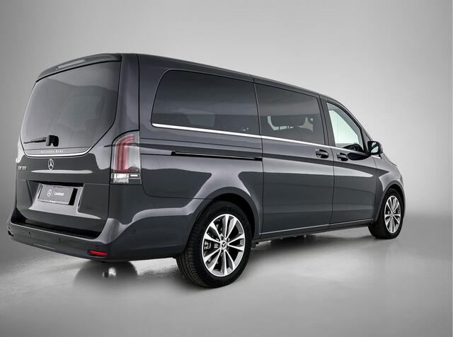 Mercedes-Benz EQV 300 L2 Avantgarde 90 kWh 7-persoons | Airmatic | Burmester surround-sound-system | Alarm klasse 3 | Thermotronic | 360gr Camera | 2 Elektr. Schuifdeuren | 18 Inch Velgenset | Zwart interieur | Privacy Glass | 3 Persoons Comfort