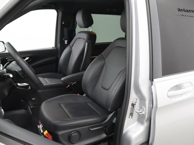 Mercedes-Benz EQV 300 90 kWh | L2 | AVANTGARDE | 6-ZITS | LED VERLICHTING | NAVIGATIE | METALLIC | MBUX | SPIEGEL PAKKET | STOELVERWARMING | LEREN BEKLEDING | DODEHOEKASSISTENT | CRUISE CONTROL | CLIMATE CONTROL