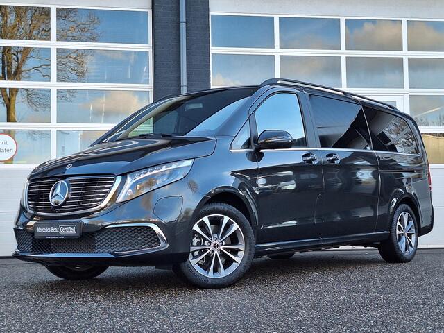 Mercedes-Benz EQV 300 L3 90kWh | Dubbel-cabine | Burmester 360 gr. Camera | Multibeam LED | Elektrische schuifdeuren en achterklep
