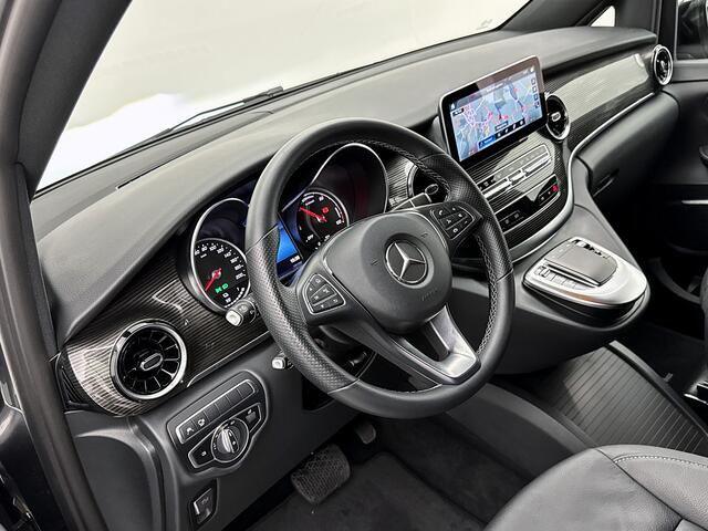 Mercedes-Benz EQV 300 L3 90kWh DC Burmster Dubbele cabine Grijs kenteken Elektrische deuren Leder Distronic