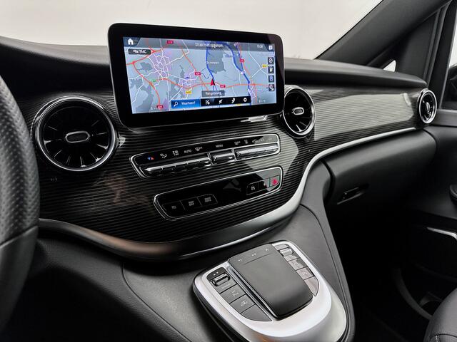 Mercedes-Benz EQV 300 L3 90kWh DC Burmster Dubbele cabine Grijs kenteken Elektrische deuren Leder Distronic