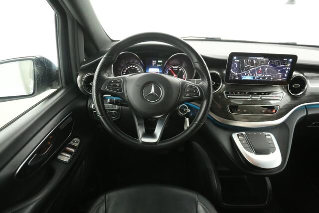 Mercedes-Benz EQV 300 100 kWh Lang | Pano | Snelladen | SOH 93% | 6 Zits | 360° | Virtual | 2xSchuifdeur | Carplay