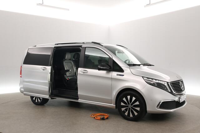 Mercedes-Benz EQV 300 100 kWh Lang | Pano | Snelladen | SOH 93% | 6 Zits | 360° | Virtual | 2xSchuifdeur | Carplay