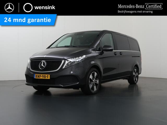 Mercedes-Benz EQV 300 L2 90 kWh | 8 Persoons | Line Avantgarde | Luchtvering | Navigatie | Carplay | Dodehoekwaarschuwing | Parkeercamera 360 Graden | Led Verlichting | Certified*