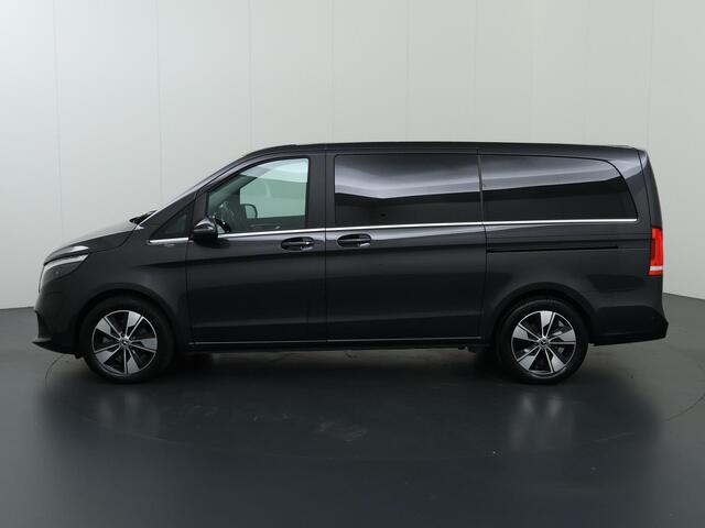 Mercedes-Benz EQV 300 L2 90 kWh | 8 Persoons | Line Avantgarde | Luchtvering | Navigatie | Carplay | Dodehoekwaarschuwing | Parkeercamera 360 Graden | Led Verlichting | Certified*
