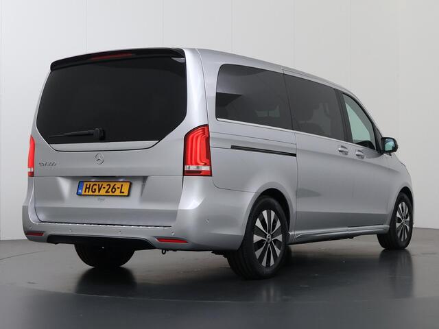 Mercedes-Benz EQV 300 L2 | 7-ZITS | BUSINESS SOLUTION LIMITED | 90 kWh | SoH 93% | 360 CAMERA | CRUISE CONTROL | LEDEREN BEKLEDING | LED LAMPEN | NAVIGATIE | METALLIC LAK | CERTIFIED