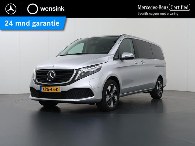 Mercedes-Benz EQV 300 L2 90 kWh 8 Persoons | Line Avantgarde | Navigatie | Carplay | Parkeercamera 360 Graden | Middenconsole met Koelvak | LED Verlichting | Climate Control | Dodehoekassistent Luchtvering | Certified*