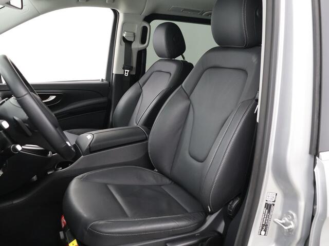 Mercedes-Benz EQV 300 L2 90 kWh 8 Persoons | Line Avantgarde | Navigatie | Carplay | Parkeercamera 360 Graden | Middenconsole met Koelvak | LED Verlichting | Climate Control | Dodehoekassistent Luchtvering | Certified*