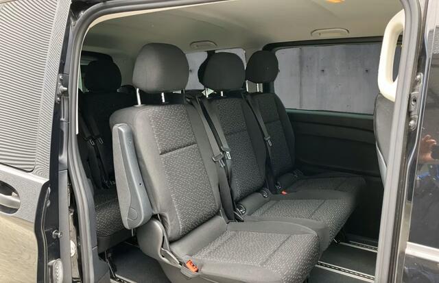 Mercedes-Benz EVITO TOURER PRO L2 90 kWh 34.500 EX BTW 8-Zitter Distronic Camera Stoelverwarming 2 Schuifdeuren