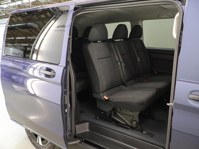 Mercedes-Benz EVITO TOURER 129 L2 PRO 90kWh | Snelladen 110 KWh | Achteruitrijcamera | Parkeerpakket | Comfortbestuurdersstoel | Dodehoekassistent | 8 Zitplaatsen | 360KM Range |