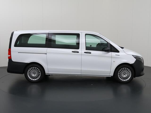 Mercedes-Benz EVITO TOURER 129 L2 PRO 90kWh | Snelladen 110 KWh | Navigatie | Parkeerpakket | Comfortbestuurdersstoel |Dodehoekassistent | 8 Zitplaatsen | 360Km Range |