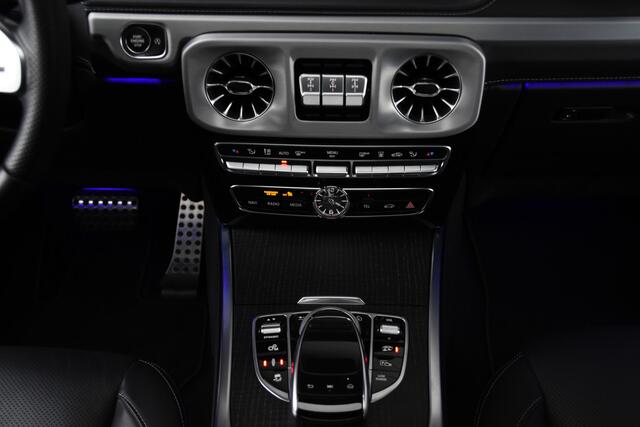 Mercedes-Benz G-KLASSE 63 AMG STOELVERWARMING | TREKHAAK | AMBIENTEVERLICHTING | NAPPA LEDER | DAK | BURMESTER AUDIO | 360 CAMERA | MEMORY | SUÉDE HEMELBEKLEDING | SPORTUITLAAT | EXTRA GROTE BENZINETANK | ETC.