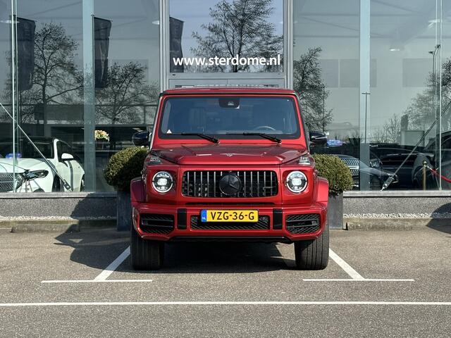 Mercedes-Benz G-KLASSE AMG 63 G63 AMG l ¤199.500,- ex. BTW l Rijassistentiepakket l Manufaktur l Burmester l 360* camera l G63 AMG VAN Schuif- Kanteldak l Nightpakket l Alarm l