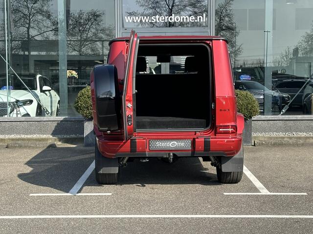 Mercedes-Benz G-KLASSE AMG 63 G63 AMG l ¤199.500,- ex. BTW l Rijassistentiepakket l Manufaktur l Burmester l 360* camera l G63 AMG VAN Schuif- Kanteldak l Nightpakket l Alarm l