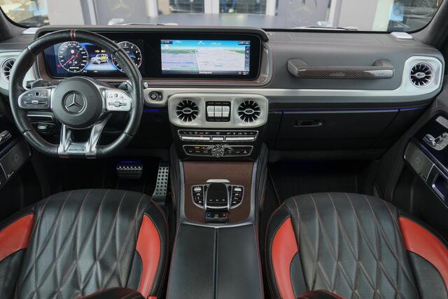 Mercedes-Benz G-KLASSE G63 AMG 585pk Edition 1 VOL! Schuifdak Rear entertainment Magno matte Trekhaak Widescreen Burmester 3D Multibeam LED 1e Eigenaar