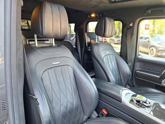 Mercedes-Benz G-KLASSE 63 Edition 1 | Schuifdak | Trekhaak | Massage stoelen | 360° Camera | Nappaleder zwart | Carbon sierdelen | Memory pakket | Rear seat entertainment | Multibeam LED
