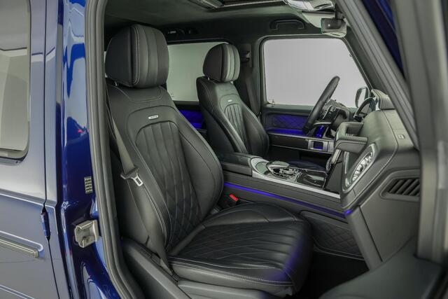 Mercedes-Benz G-KLASSE G63 AMG 585pk Edition 1 |BTW-auto|verlengde garantie|schuif\kantel|Burmester|drivers package|massage stoelen|memory|360 camera|trekhaak|stoelverwarming + ventilatie|