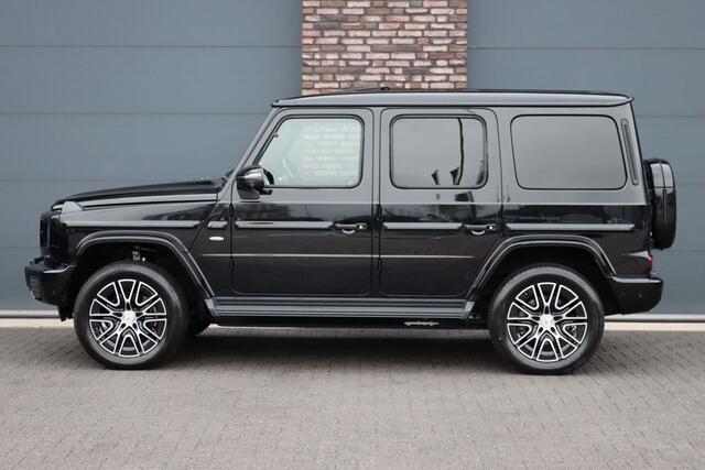 Mercedes-Benz G-KLASSE 580 EQ Exclusive AMG Line 116 kWh | Techniekpakket | Winterpakket | Distronic | Burmester | Keyless Go | Schuifdak | Verwarmd Stuurwiel | Exclusief Leder |
