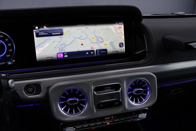 Mercedes-Benz G-KLASSE 580 EQ Exclusive AMG Line 116 kWh | Techniekpakket | Winterpakket | Distronic | Burmester | Keyless Go | Schuifdak | Verwarmd Stuurwiel | Exclusief Leder |