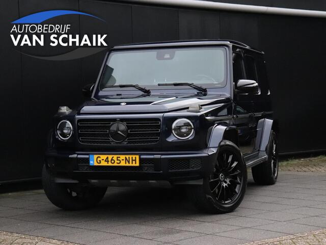 Mercedes-Benz G-KLASSE 500 AMG- LINE | LEDER | MEMORY | BURMESTER | SCHUIFDAK | STOELVERK. | TREKHAAK | 360° CAMERA | NAVI | CRUISE | STOEL/STUURVERW. |