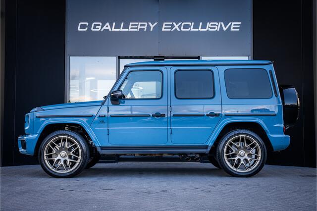 Mercedes-Benz G-KLASSE AMG G63 Facelift - Carbon Pakket | Manufaktur China Blue | Panorama | Nappa leder