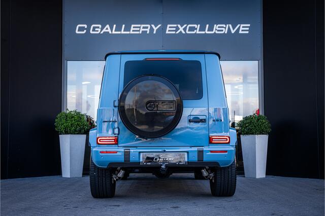 Mercedes-Benz G-KLASSE AMG G63 Facelift - Carbon Pakket | Manufaktur China Blue | Panorama | Nappa leder
