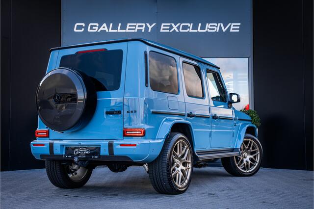 Mercedes-Benz G-KLASSE AMG G63 Facelift - Carbon Pakket | Manufaktur China Blue | Panorama | Nappa leder