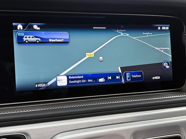 Mercedes-Benz G-KLASSE 580 EQ 116 kWh Schuifdak | Burmester 3D | Distronic | Nightpakket I en II | Sfeerverlichting | MultiBeam Ledkoplampen. Inclusief 24 maanden MB Certified garantie voor Europa.