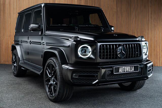 Mercedes-Benz G-KLASSE 63 Navi Burmester Leer 360 Camera PTS Open dak Massage Distronic+ Memory seats Stoelventilatie Stoelverwarming Climate voor & achter Trekhaak