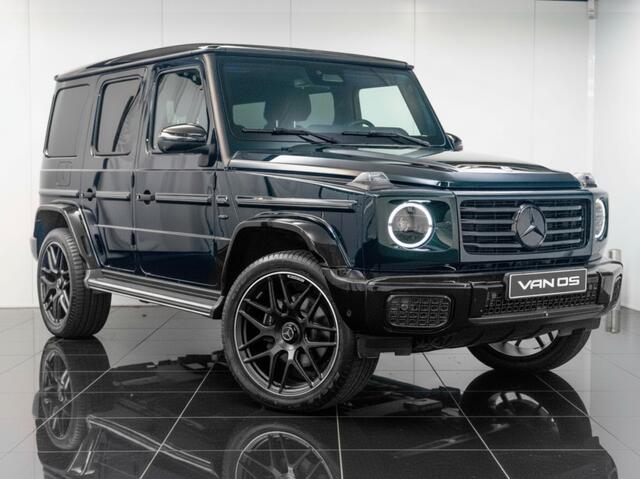 Mercedes-Benz G-KLASSE G 580 AMG Line | Smaragd groen | Bi-Color | Burmester