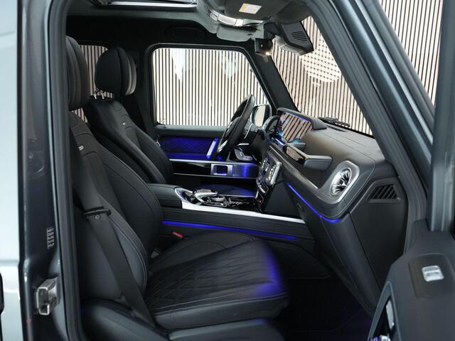 Mercedes-Benz G-KLASSE 63 |BTW-auto|schuif/kantel|Burmester|massage|memory|stoelvewarming&ventilatie|360 camera|blind spot|sfeerverlichting|22" LMV|