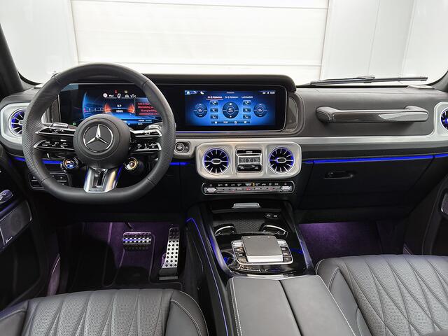 Mercedes-Benz G-KLASSE AMG 63 AMG Nightpakket I Superieur Interieur I 22 inch AMG velgen I Burmester Sound System I Keyless Go I Massage stoelen I Inclusief 24 maanden Mercedes-Benz Certified garantie voor Europa.