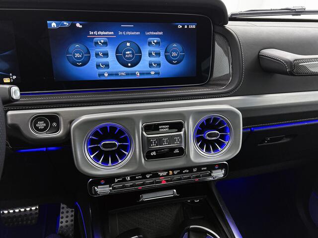Mercedes-Benz G-KLASSE AMG 63 AMG Nightpakket I Superieur Interieur I 22 inch AMG velgen I Burmester Sound System I Keyless Go I Massage stoelen I Inclusief 24 maanden Mercedes-Benz Certified garantie voor Europa.