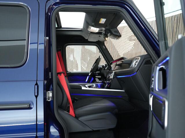 Mercedes-Benz G-KLASSE AMG 63 |ex. BPM/BTW|Burmester|schuif/kantel|massage|stoelverwarming & verkoeling|memory|carbon int|Apple carplay|22" gesmede velgen|trekhaak|