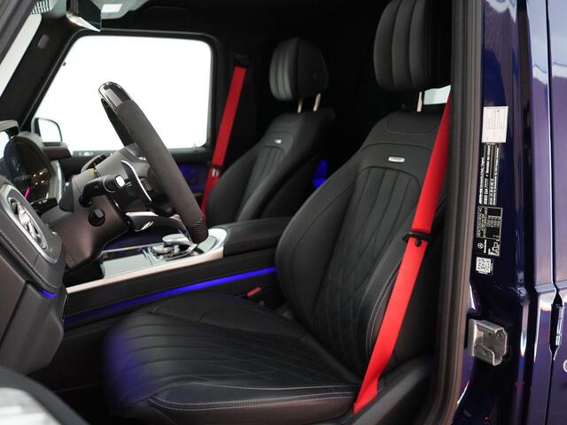 Mercedes-Benz G-KLASSE AMG 63 |ex. BPM/BTW|Burmester|schuif/kantel|massage|stoelverwarming & verkoeling|memory|carbon int|Apple carplay|22" gesmede velgen|trekhaak|