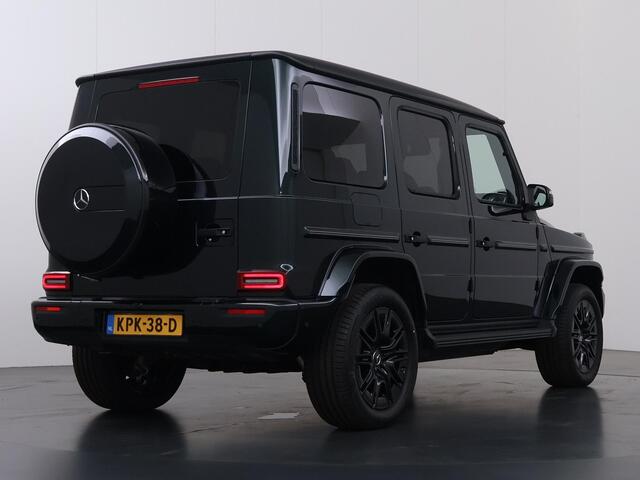 Mercedes-Benz G-KLASSE 580 met EQ-Technologie 116 kWh | Smaragdgroen | Schuifdak | 360 camera | Burmester | Night pakket |