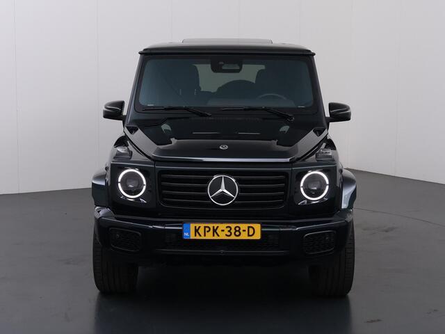 Mercedes-Benz G-KLASSE 580 met EQ-Technologie 116 kWh | Smaragdgroen | Schuifdak | 360 camera | Burmester | Night pakket |