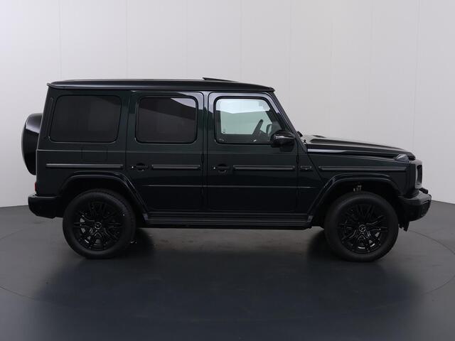 Mercedes-Benz G-KLASSE 580 met EQ-Technologie 116 kWh | Smaragdgroen | Schuifdak | 360 camera | Burmester | Night pakket |