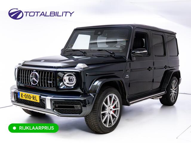 Mercedes-Benz G-KLASSE 63 AMG Premium Plus | Elektrisch glazen schuif-/kanteldak | Burmester | Stoelverw. & koeling | Memory stoelen | Adaptieve cruise | Trekhaak, Treeplanken, Alcantara hemel, 360 Camera, Burmester High End, Massagestoelen, NL auto