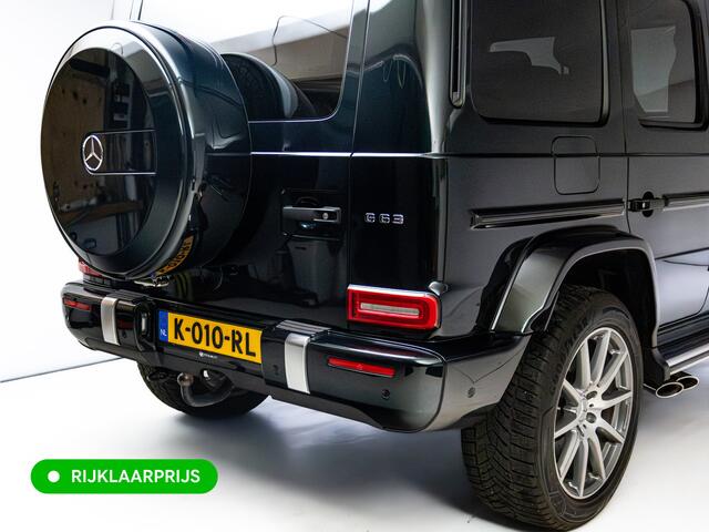 Mercedes-Benz G-KLASSE 63 AMG Premium Plus | Elektrisch glazen schuif-/kanteldak | Burmester | Stoelverw. & koeling | Memory stoelen | Adaptieve cruise | Trekhaak, Treeplanken, Alcantara hemel, 360 Camera, Burmester High End, Massagestoelen, NL auto