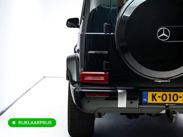 Mercedes-Benz G-KLASSE 63 AMG Premium Plus | Elektrisch glazen schuif-/kanteldak | Burmester | Stoelverw. & koeling | Memory stoelen | Adaptieve cruise | Trekhaak, Treeplanken, Alcantara hemel, 360 Camera, Burmester High End, Massagestoelen, NL auto