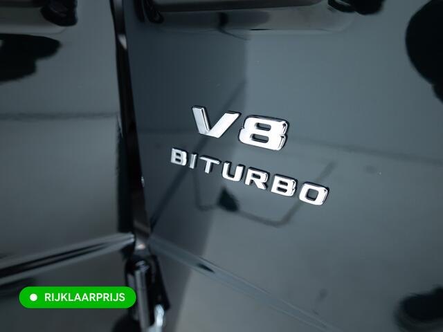 Mercedes-Benz G-KLASSE 63 AMG Premium Plus | Elektrisch glazen schuif-/kanteldak | Burmester | Stoelverw. & koeling | Memory stoelen | Adaptieve cruise | Trekhaak, Treeplanken, Alcantara hemel, 360 Camera, Burmester High End, Massagestoelen, NL auto