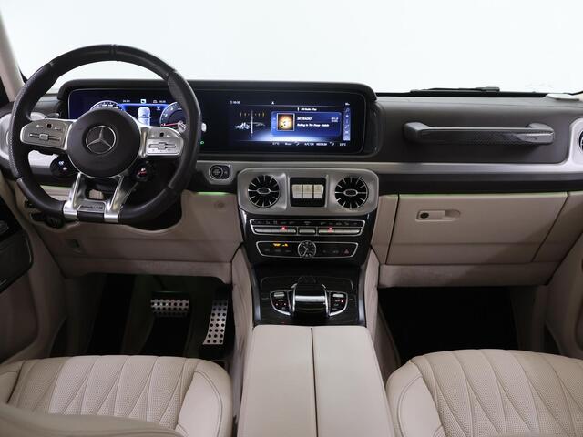 Mercedes-Benz G-KLASSE 63 | PPF | Blue eye laser systeem | Manufaktur Olijfgroen | Carbon | Superior interieur |
