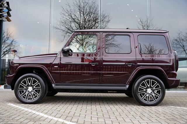 Mercedes-Benz G-KLASSE 580 Robijnrood / Leder Beige / Grille Verlicht