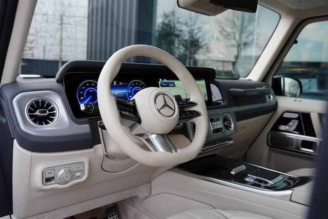 Mercedes-Benz G-KLASSE 580 Robijnrood / Leder Beige / Grille Verlicht