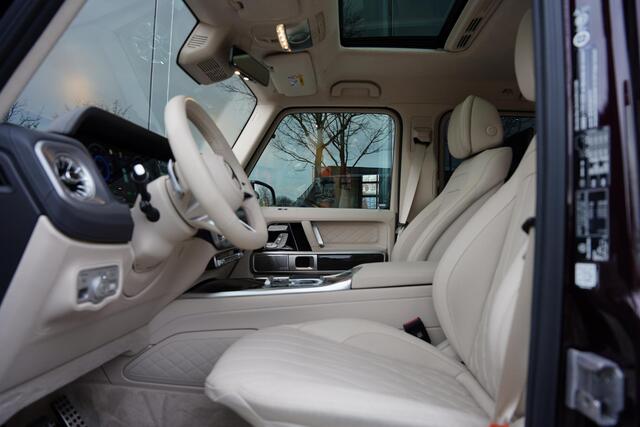 Mercedes-Benz G-KLASSE 580 Robijnrood / Leder Beige / Grille Verlicht